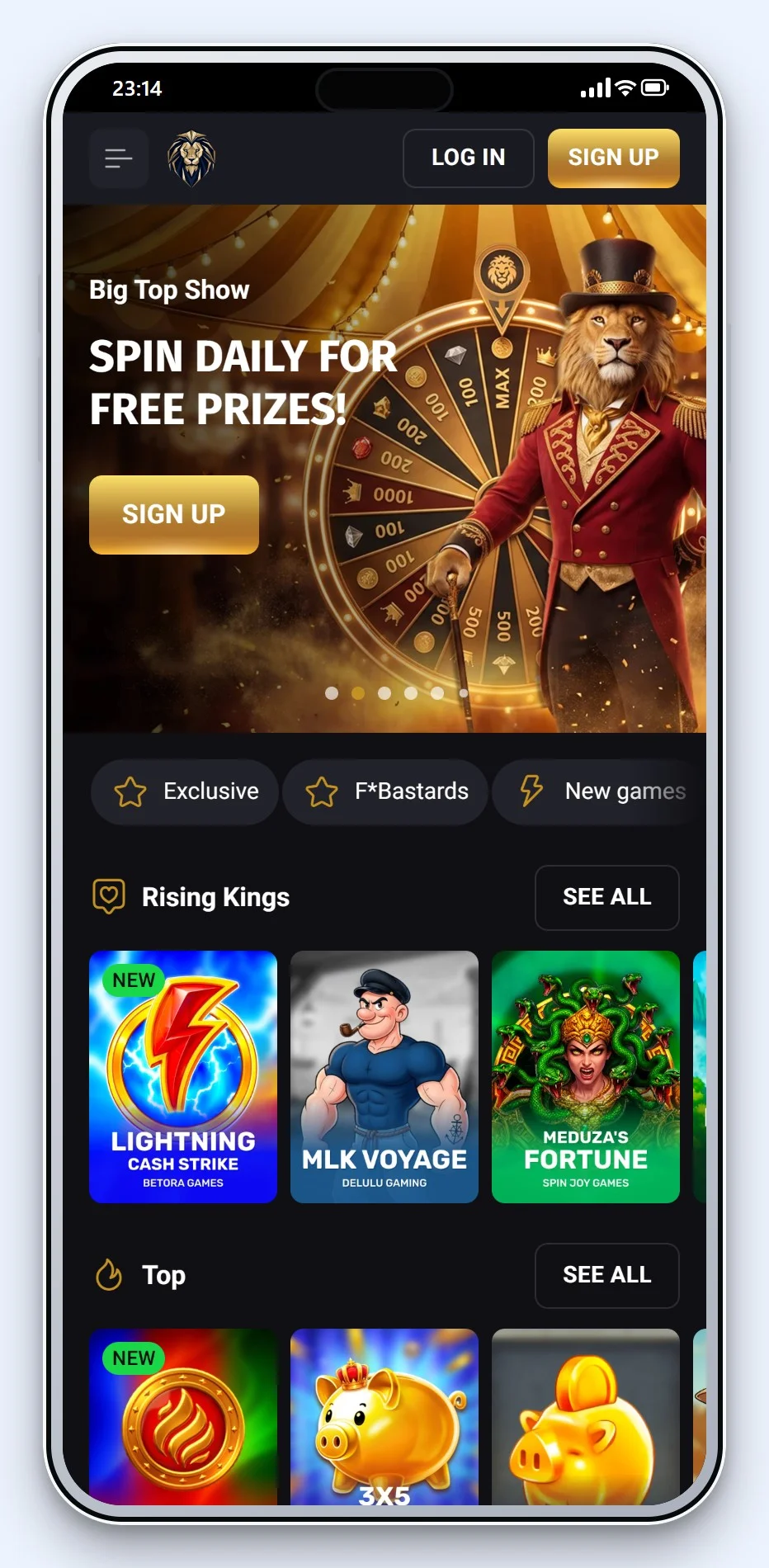 best MiFinity casinos: the FortunePlay homepage
